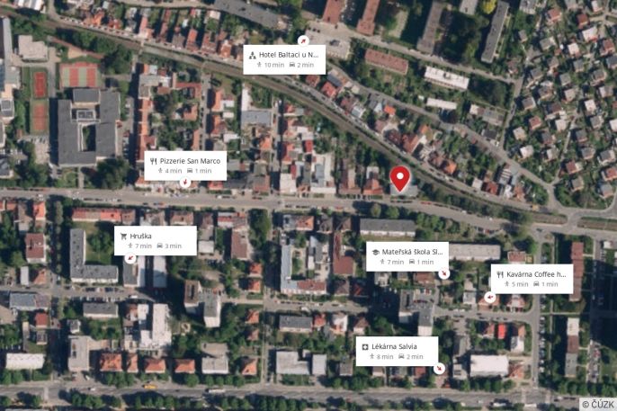 Pronájem, Byt 1+kk, Zlín