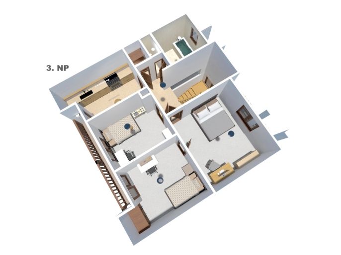 Prodej, Rodinný dům, Kvášňovice