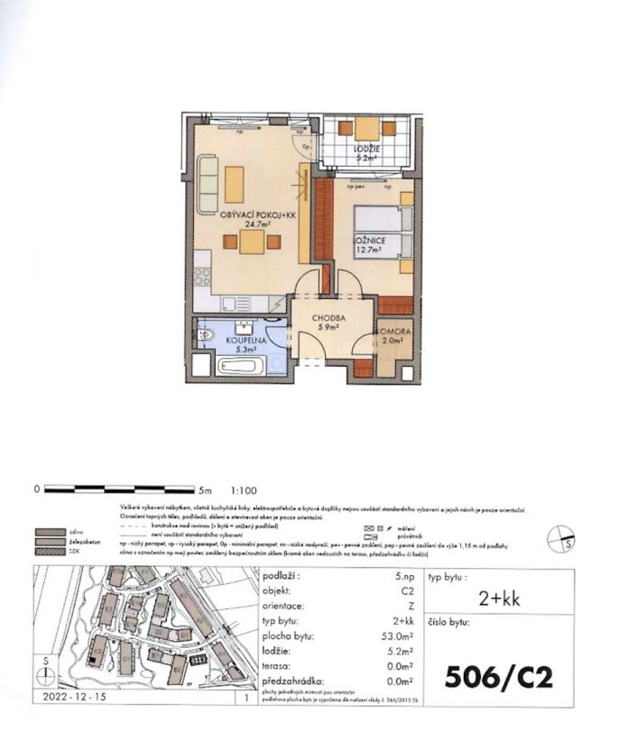 Pronájem, Byt 2+kk, Praha
