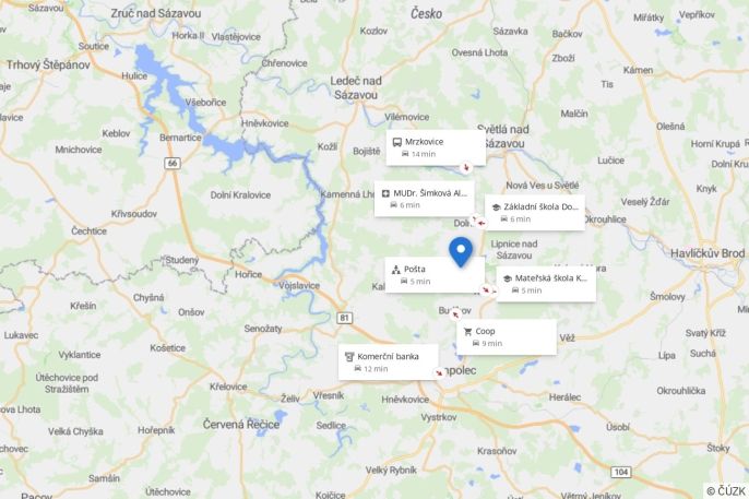 Prodej, Pozemek k bydlení, Řečice