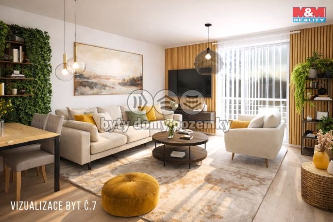 Prodej, Byt 2+kk, Žleby