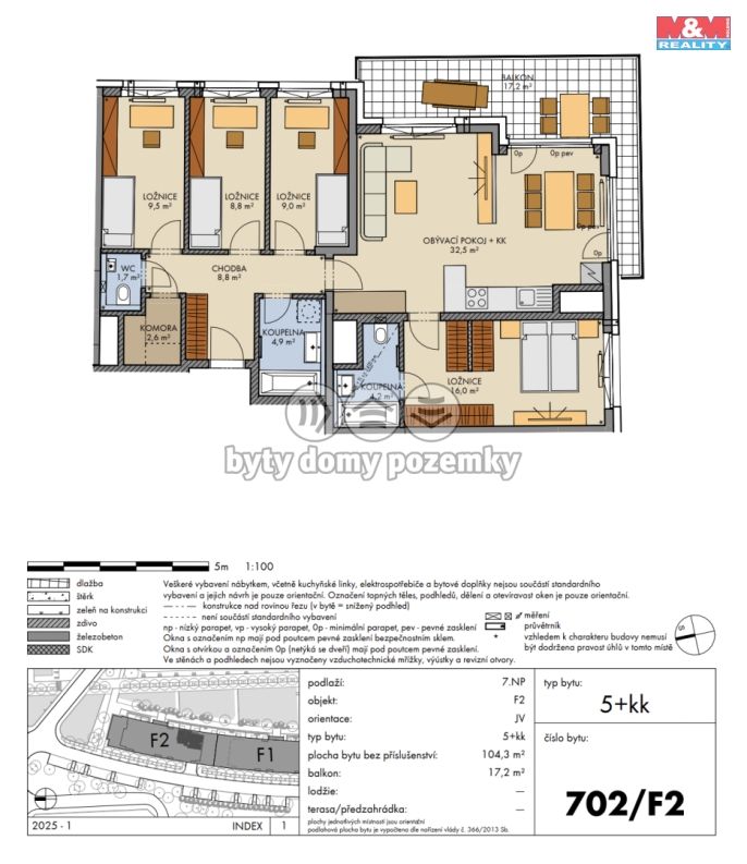 Prodej, Byt 5+kk, Praha