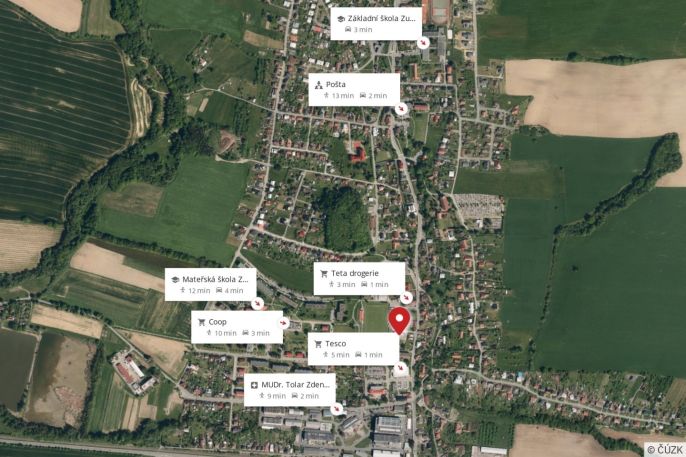 Prodej, Byt 4+kk, Zubří