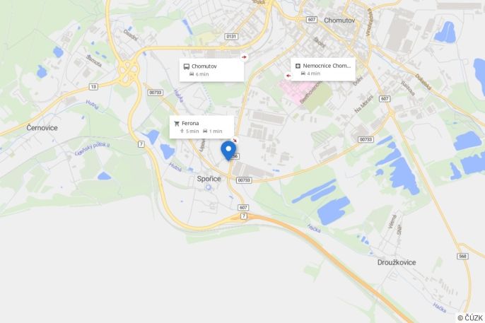 Pronájem, Sklad, Spořice