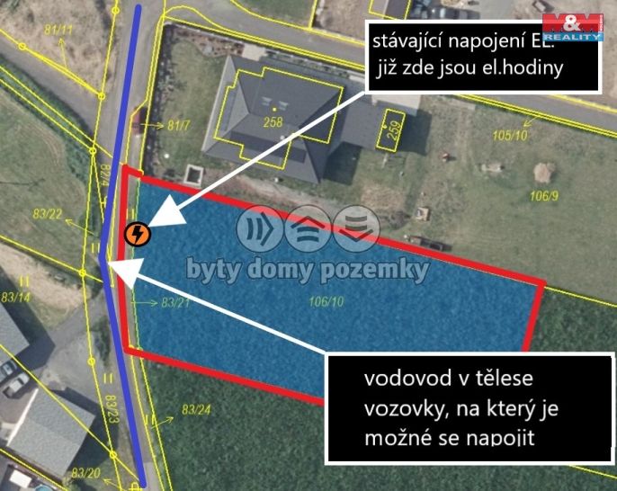 Prodej, Pozemek k bydlení, Rtyně nad Bílinou