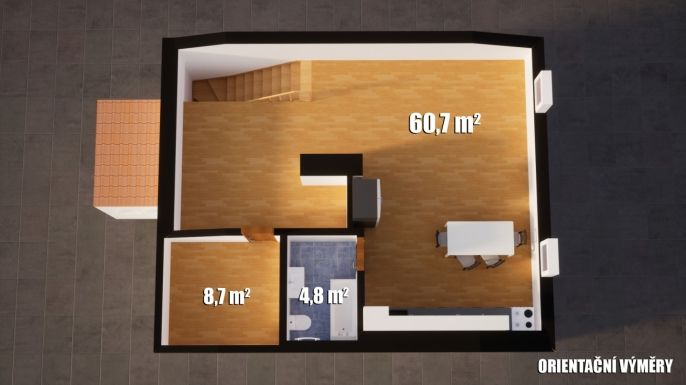 Prodej, Byt 2+kk, Frýdlant