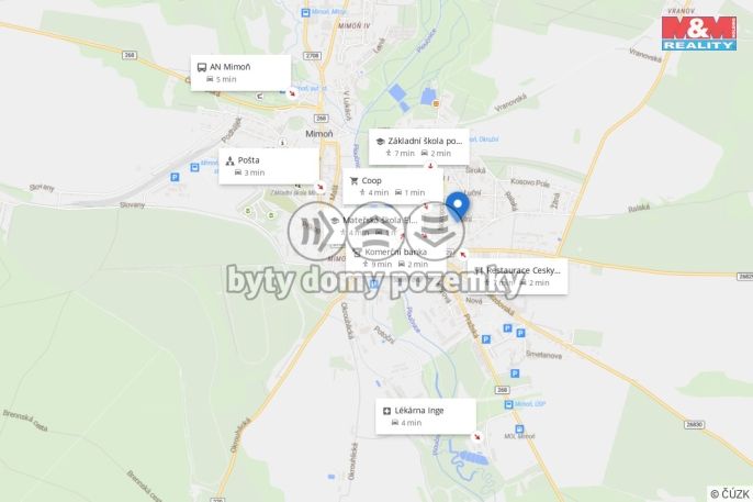 Prodej, Rodinný dům, Mimoň