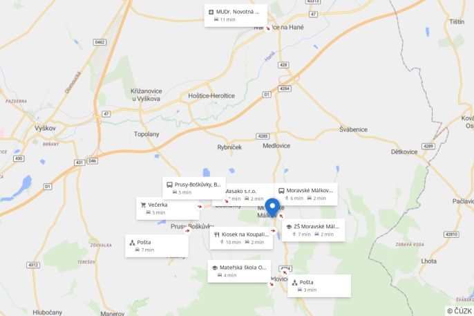 Prodej, Rodinný dům, Moravské Málkovice