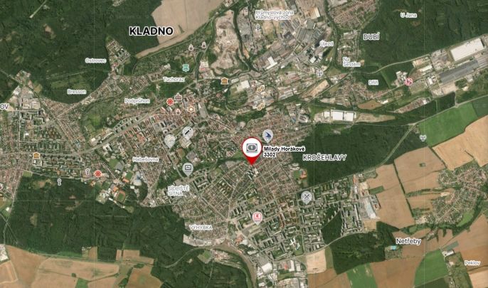 Pronájem, Byt 1+kk, Kladno