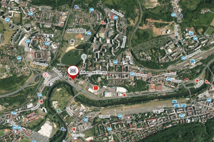 Pronájem, Obchod a služby, Karlovy Vary