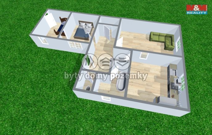 Prodej, Rodinný dům, Vrbčany