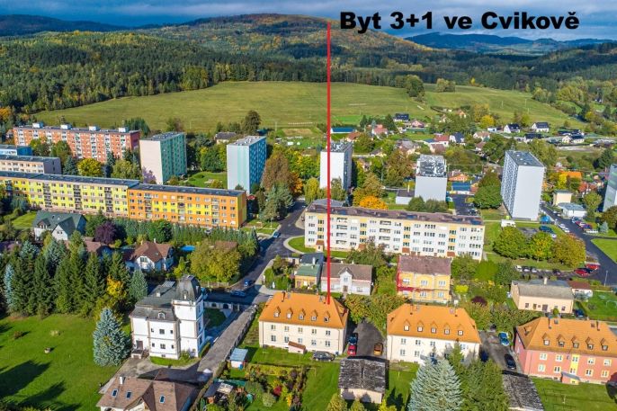 Prodej, Byt 3+1, Cvikov