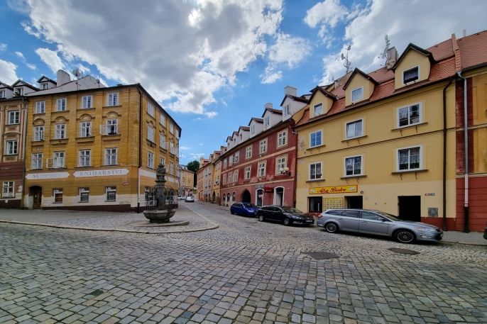 Pronájem, Byt 3+1, Cheb