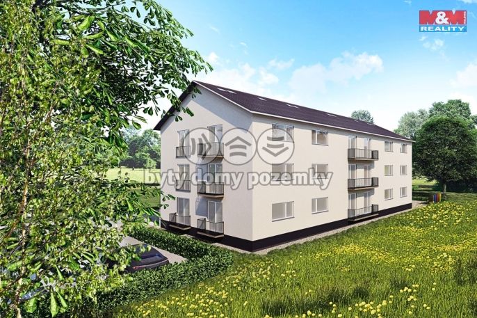 Prodej, Byt 3+kk, Žleby