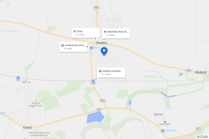 Prodej, Rodinný dům, Stratov