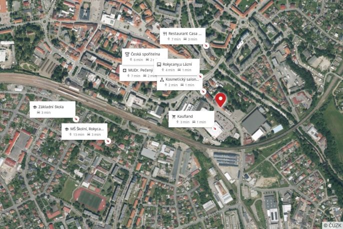 Pronájem, Byt 2+1, Rokycany