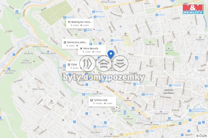 Prodej, Byt 1+1, Jablonec nad Nisou