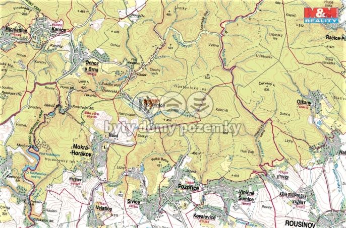 Prodej, Louka, Hostěnice