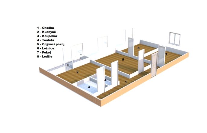 Prodej, Byt 3+1, Kostelec nad Orlicí