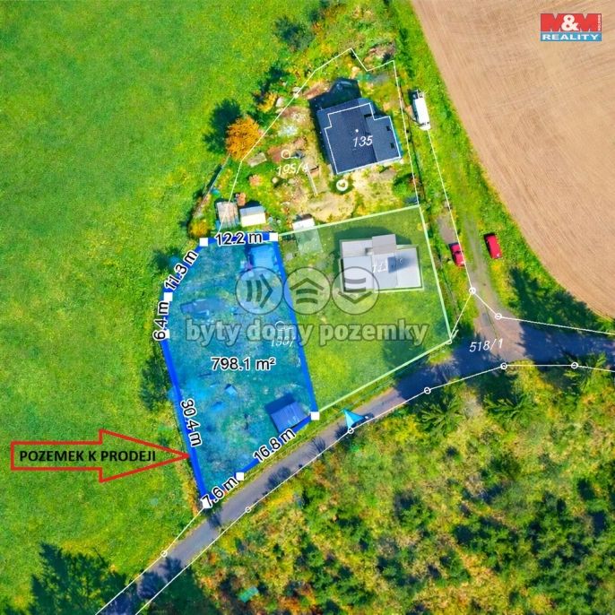 Prodej, Pozemek k bydlení, Šindelová