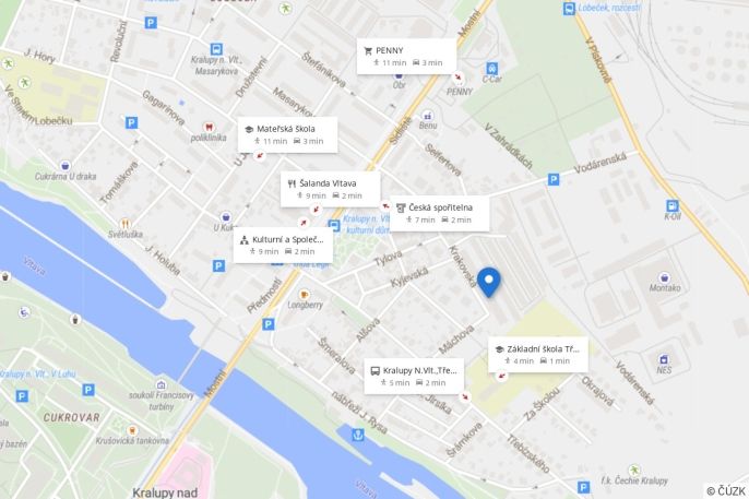 Prodej, Byt 2+kk, Kralupy nad Vltavou