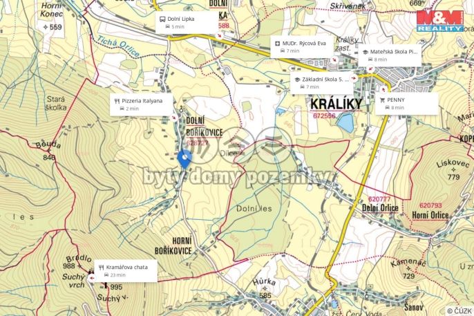 Prodej, Pozemek k bydlení, Králíky