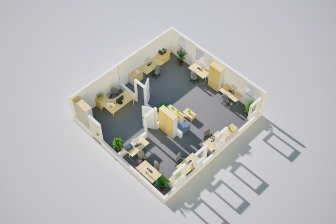 Pronájem, Kancelářský prostor, Ústí nad Labem