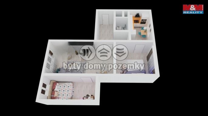 Prodej, Byt 3+1, Uničov