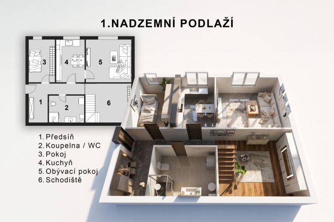 Prodej, Rodinný dům, Kladno