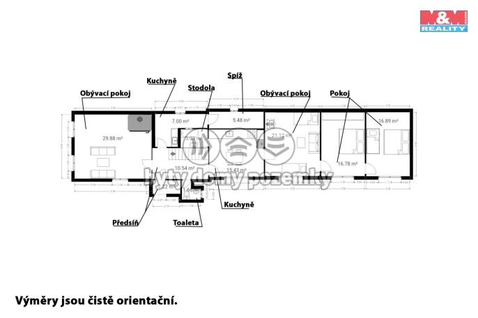Prodej, Rodinný dům, Kocelovice