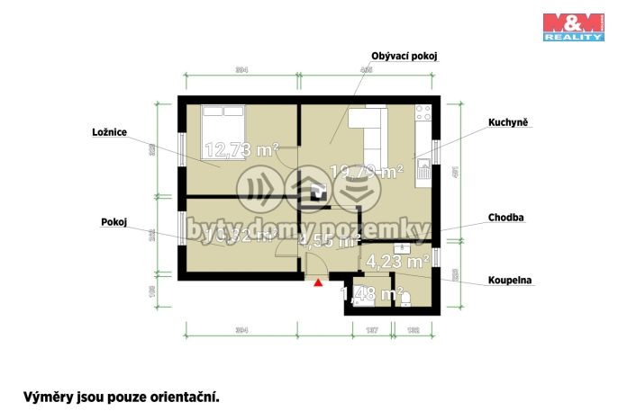 Prodej, Byt 2+1, Holýšov