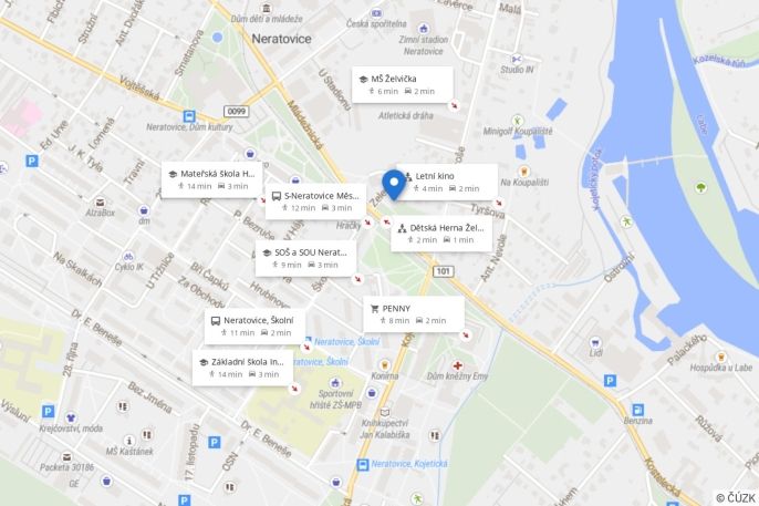 Prodej, Byt 1+1, Neratovice