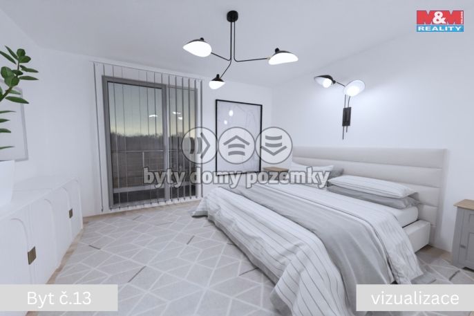 Prodej, Byt 3+kk, Žleby