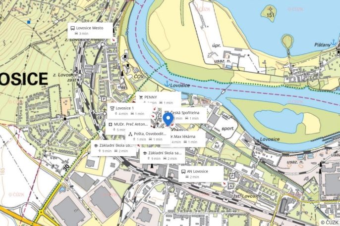 Prodej, Byt 2+kk, Lovosice