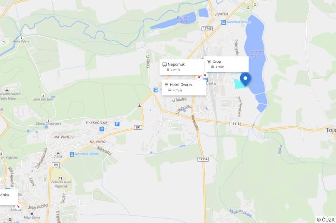 Prodej, Komerční pozemky, Nepomuk