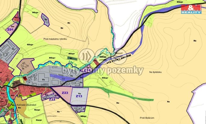 Prodej, Pole, Kouřim