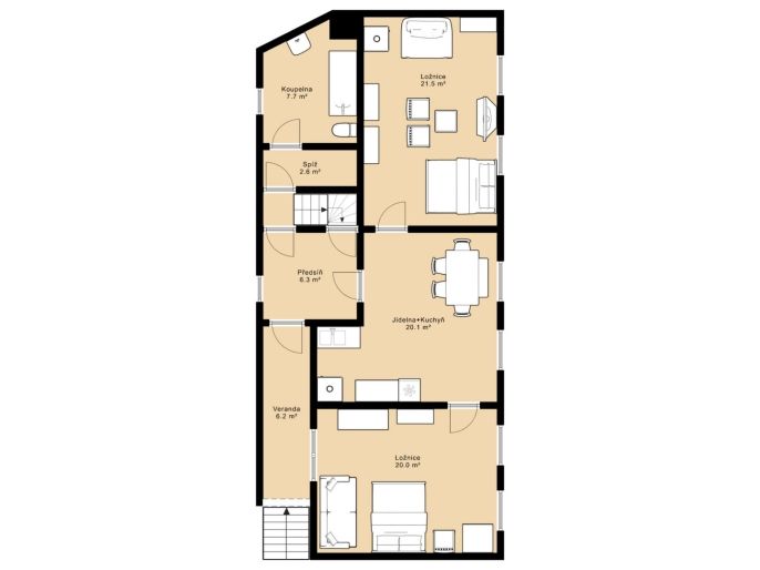 Prodej, Chalupa, Borovany