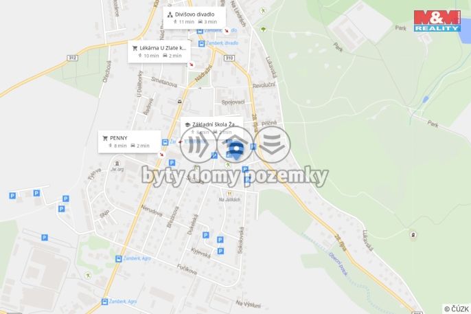 Pronájem, Byt 1+1, Žamberk