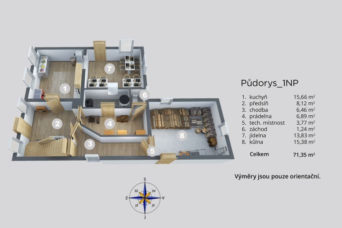 Prodej, Rodinný dům, Krompach