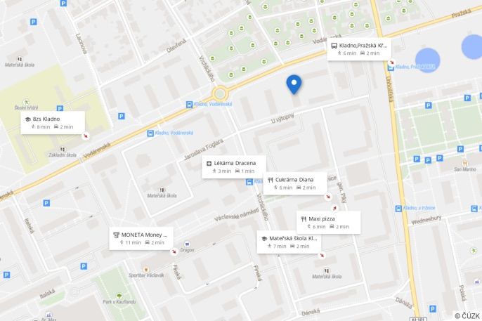 Pronájem, Byt 1+1, Kladno