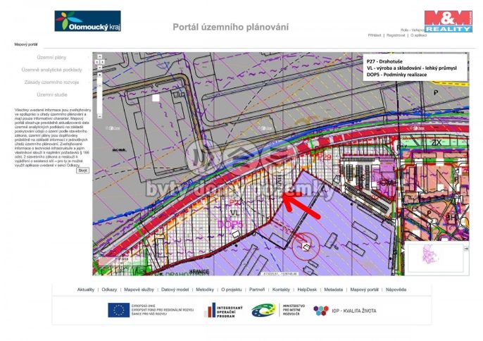 Prodej, Pole, Hranice