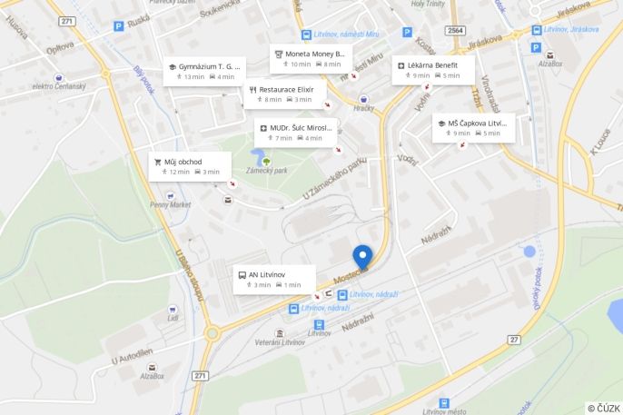 Prodej, Byt 1+kk, Litvínov