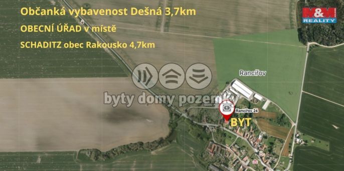 Prodej, Byt 3+1, Dešná