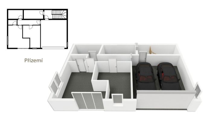 Prodej, Rodinný dům, Ledce