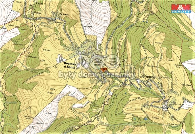 Prodej, Louka, Roztoky u Semil
