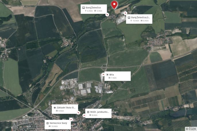 Prodej, Pozemek k bydlení, Slaný