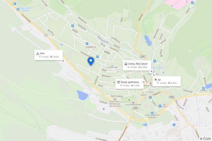 Pronájem, Zahrada, Cvikov