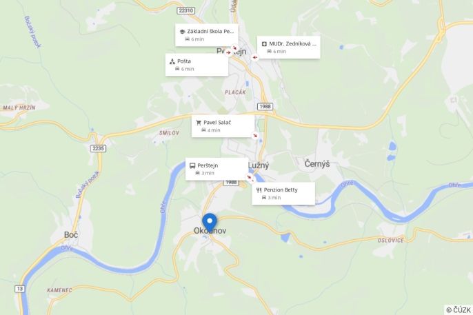 Prodej, Chalupa, Okounov