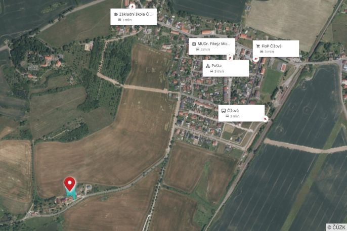 Prodej, Pozemek k bydlení, Čížová
