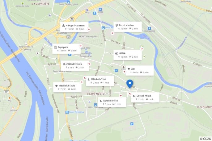 Prodej, Byt 2+1, Děčín